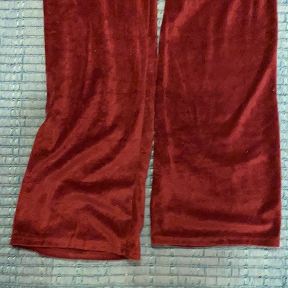 BCBGMaxAzria Retro Velour Pants with Bling - Picture 6 of 10